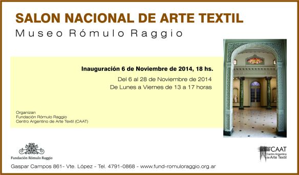 invitación Raggio 2014